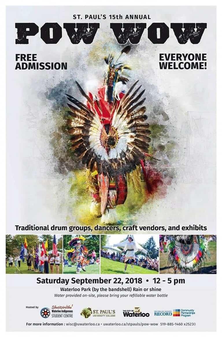 15th Annual Waterloo Pow Wow 2018
