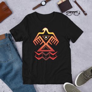 Fire Thunderbird (Cotton Unisex T-Shirt)