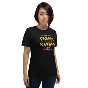 Urban Nation - Handprint (Unisex cotton t-shirt)