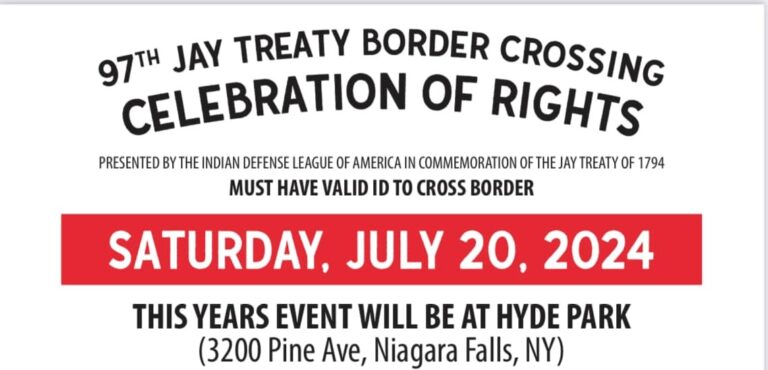 Time For Some Exercise…Of Our Treaty Rights!