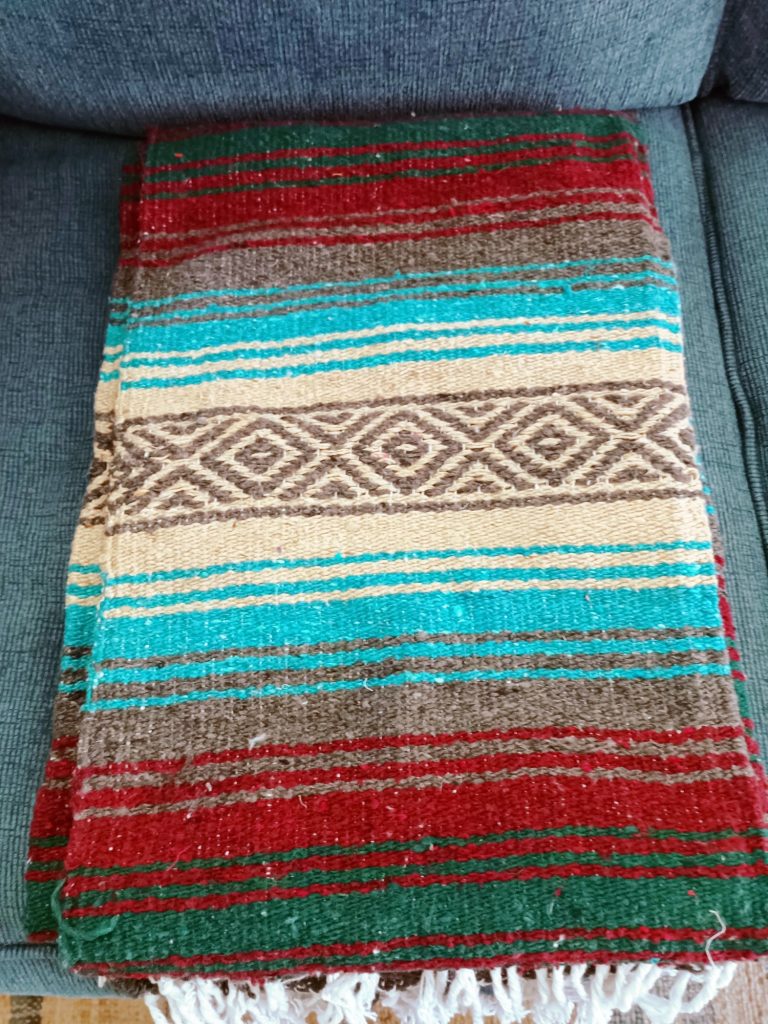Colourful Handwoven Falsa Blanket