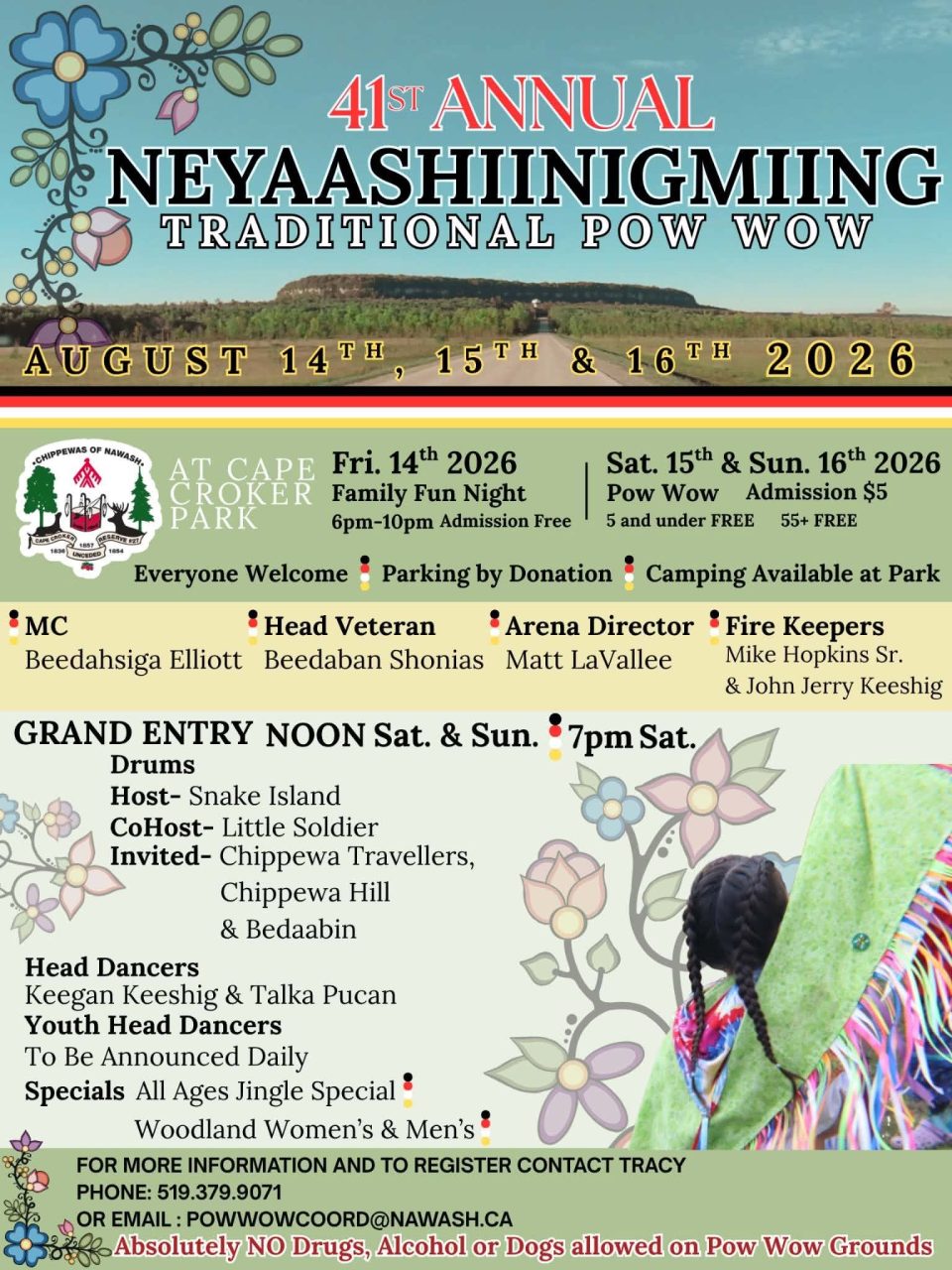 41st Neyaashiinigmiing Traditional POW WOW - 2026.